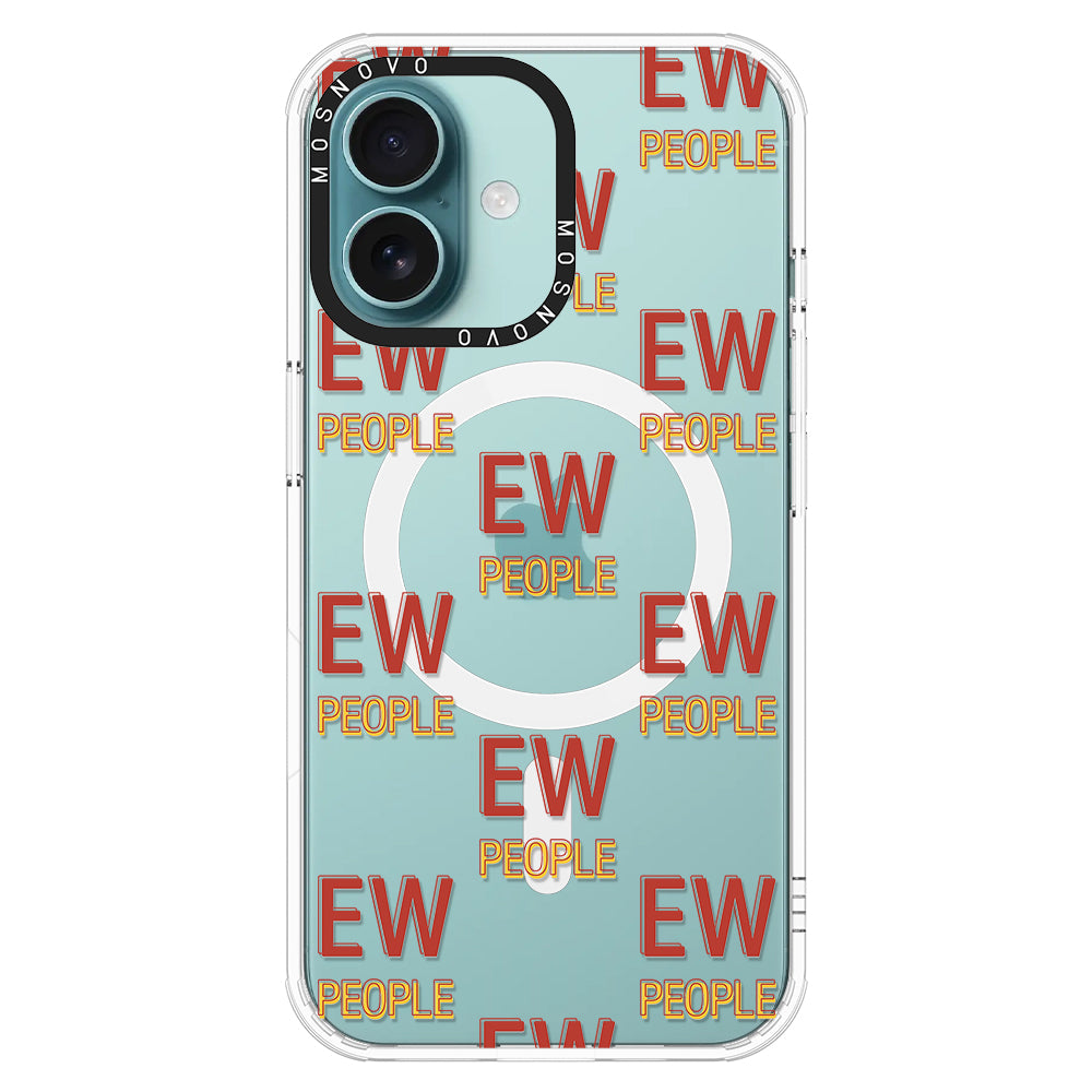 EW People Phone Case - iPhone 16 Case - MOSNOVO