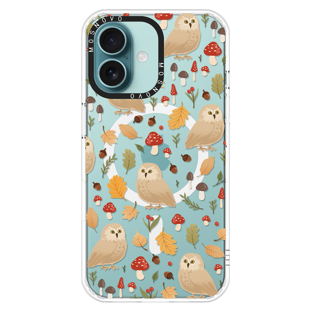 Autumn Owl Phone Case - iPhone 16 Case - MOSNOVO