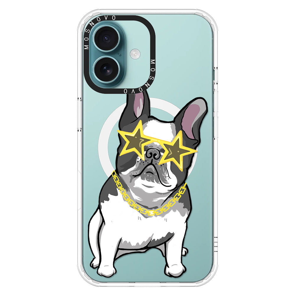 Cool French Bulldog Phone Case - iPhone 16 Plus Case - MOSNOVO