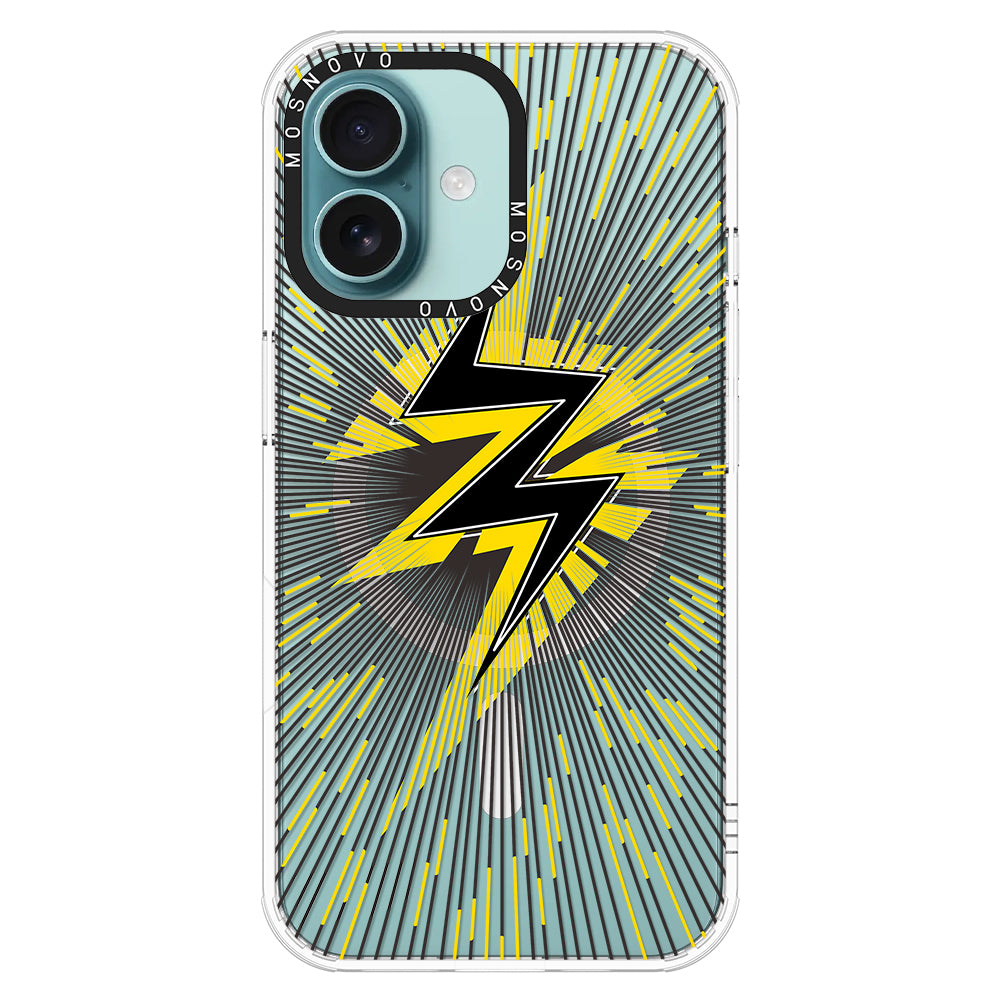 Lightning Bolt Phone Case - iPhone 16 Case - MOSNOVO