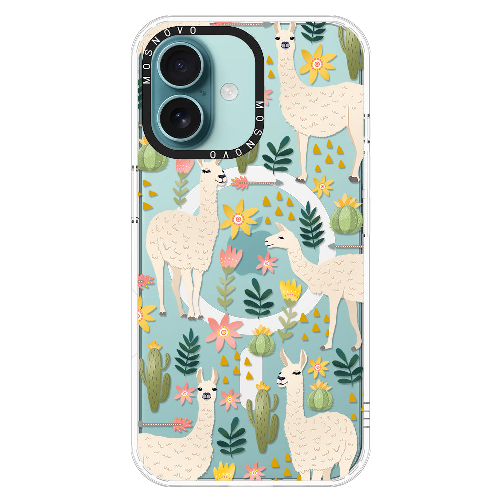 Desert Llama Phone Case - iPhone 16 Case - MOSNOVO