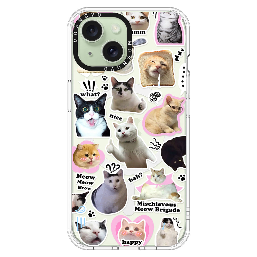 The Cat Brigade Phone Case - iPhone 15 Case