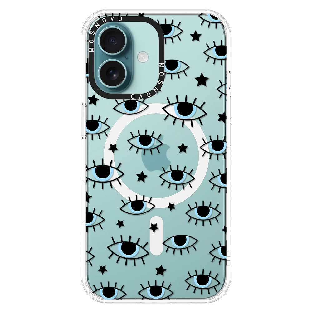 Hippie Eye Phone Case - iPhone 16 Plus Case - MOSNOVO