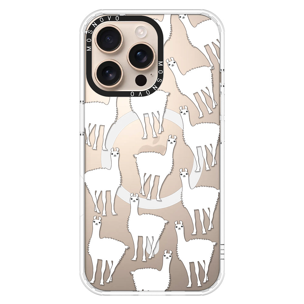 Llama Phone Case - iPhone 16 Pro Max Case - MOSNOVO