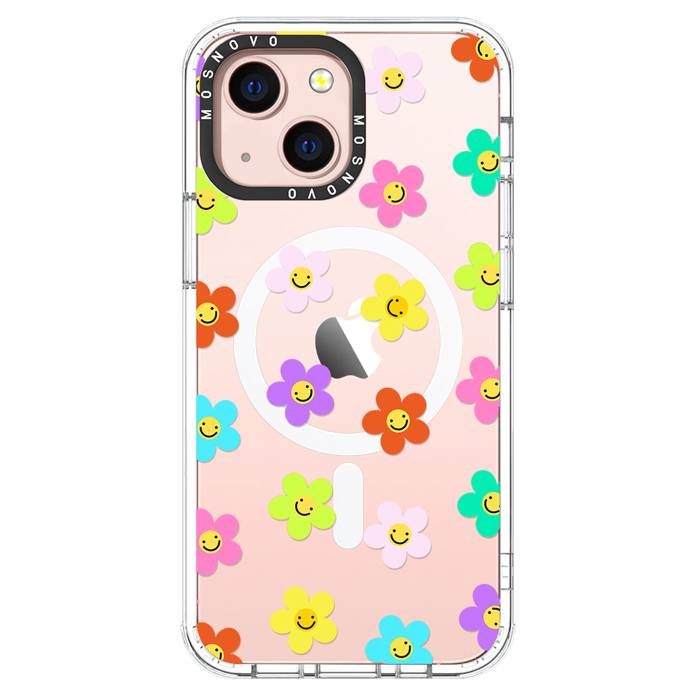 Smile Floral Phone Case - iPhone 13 Case