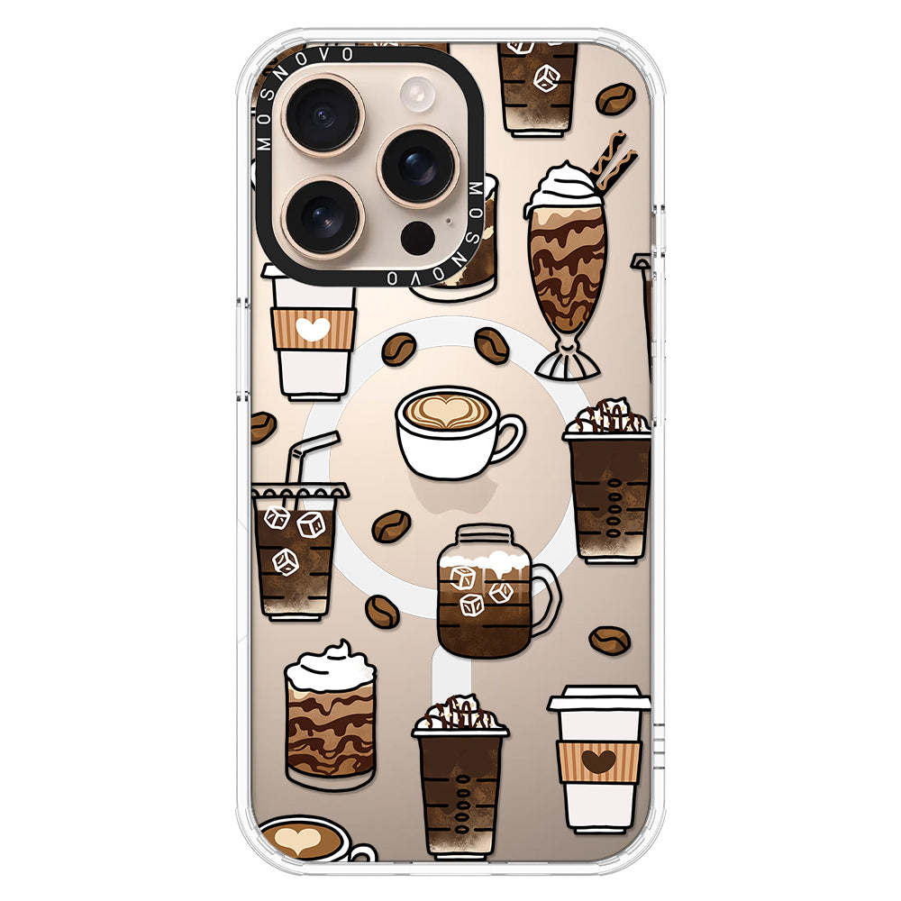 Coffee Phone Case - iPhone 16 Pro Max Case - MOSNOVO