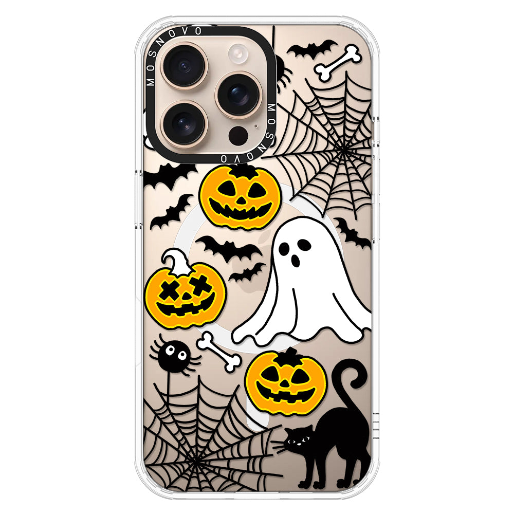 Halloween Pumpkin Phone Case - iPhone 16 Pro Max Case - MOSNOVO