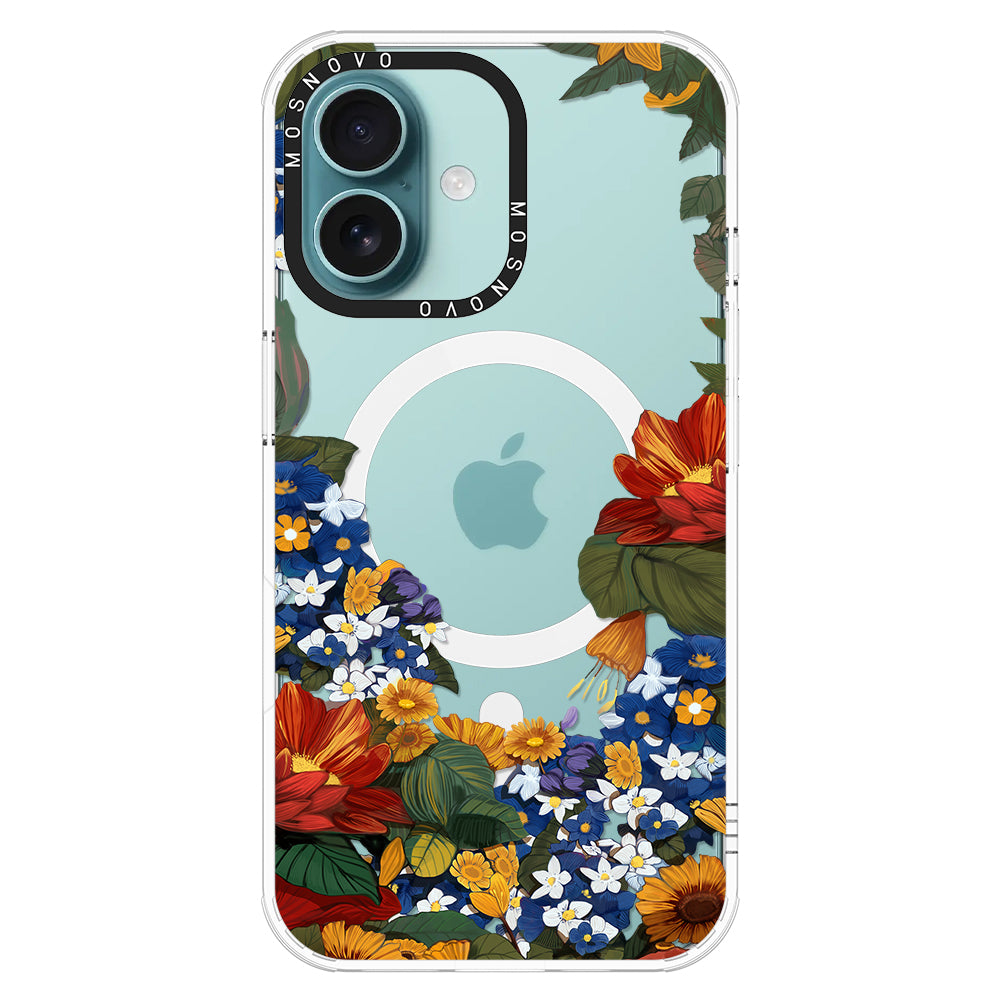 Summer Garden Phone Case - iPhone 16 Plus Case - MOSNOVO