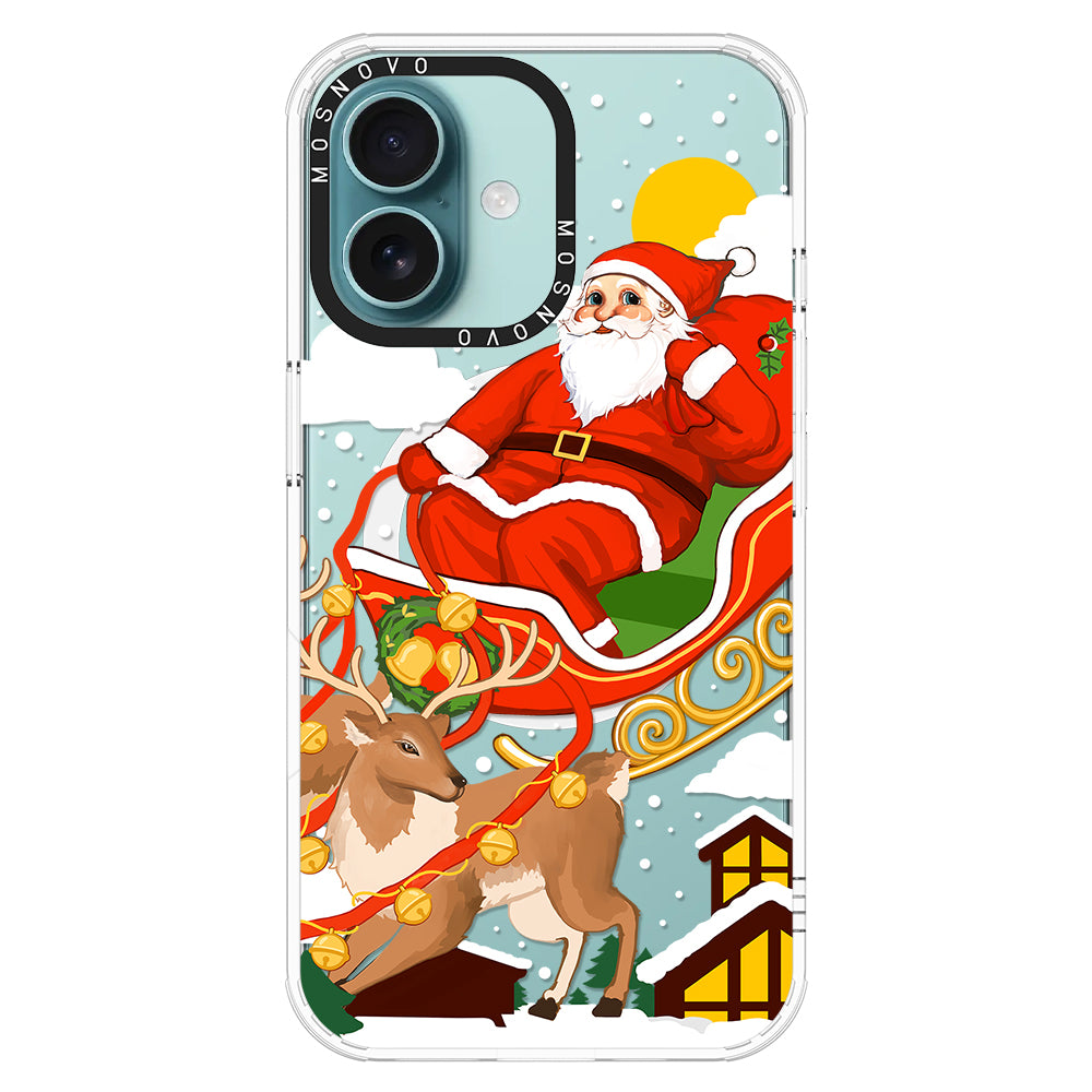 Santa Claus Phone Case - iPhone 16 Case - MOSNOVO