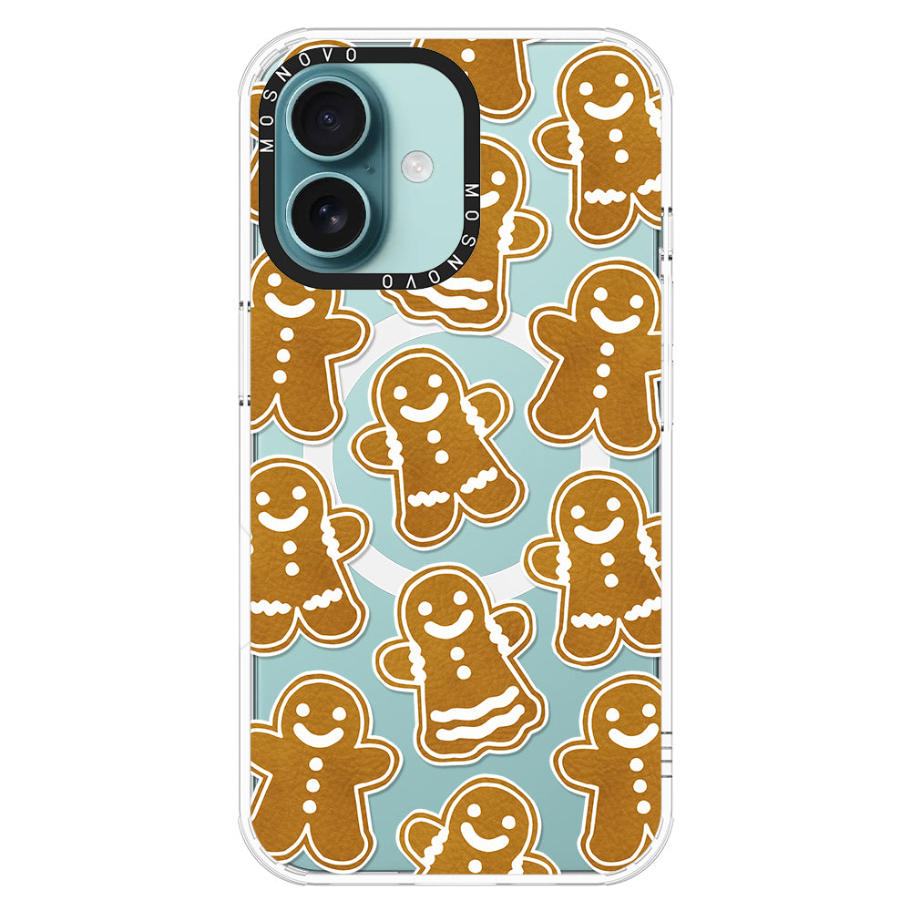 Ginger Breadman Phone Case - iPhone 16 Case - MOSNOVO