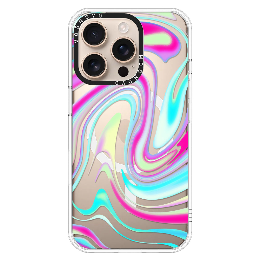 Psychedelic Swirls Phone Case - iPhone 16 Pro Case - MOSNOVO