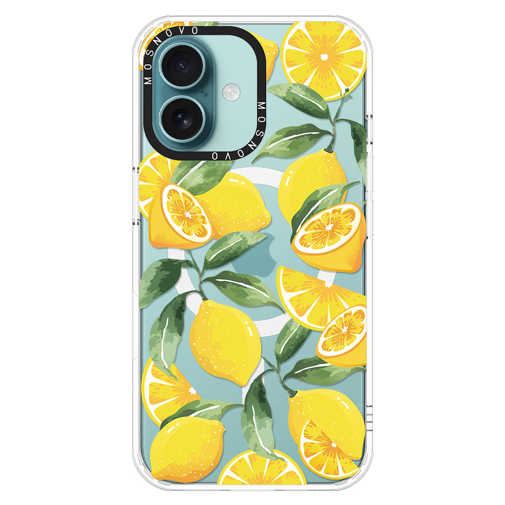 Lemon Phone Case - iPhone 16 Plus Case - MOSNOVO