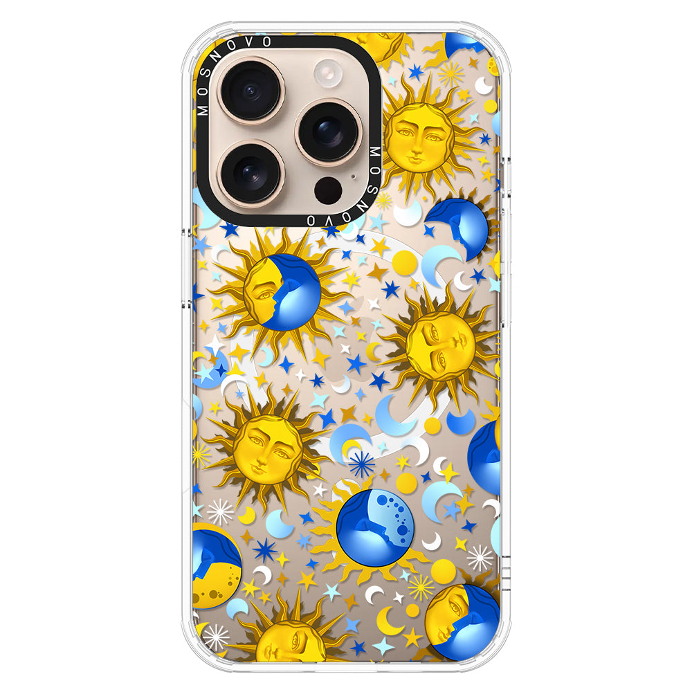 Sun and Moon Phone Case - iPhone 16 Pro Case - MOSNOVO