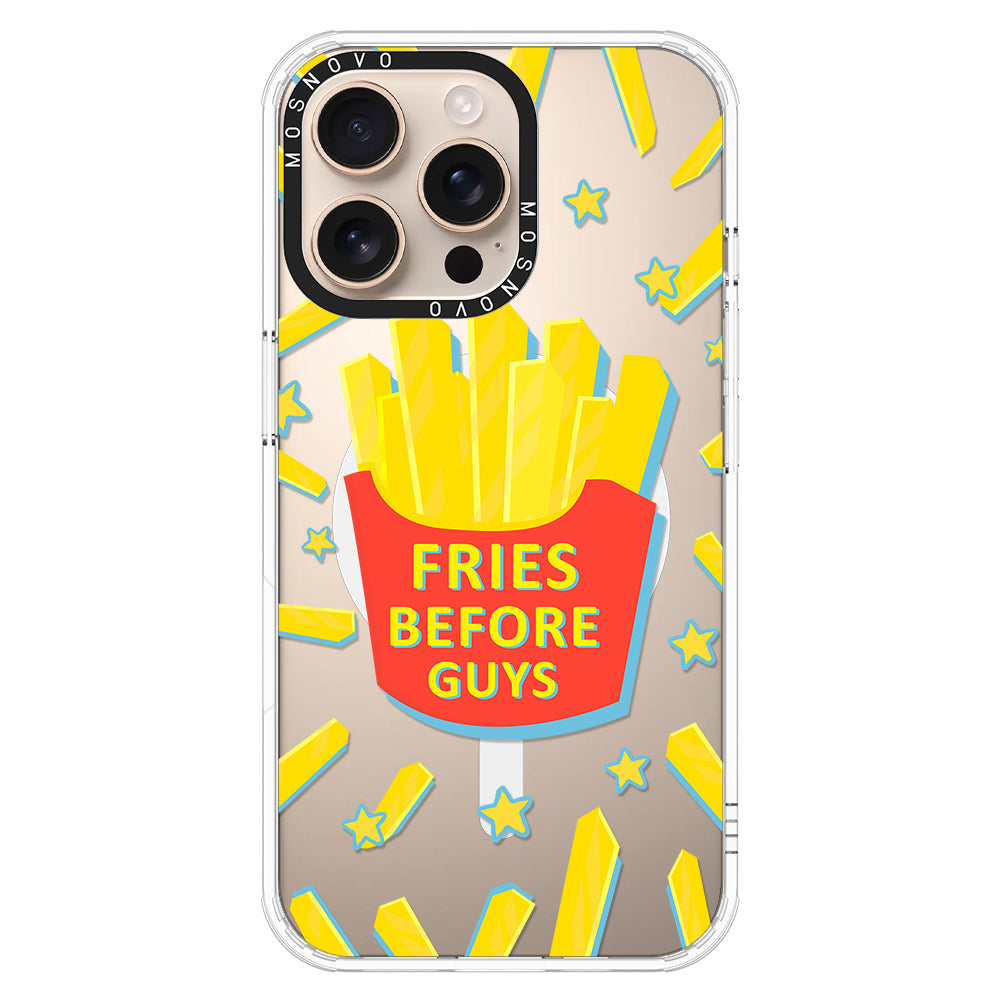 Fries Before Guys Phone Case - iPhone 16 Pro Max Case - MOSNOVO