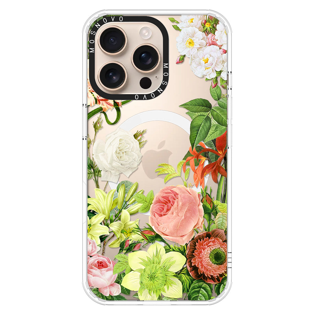 Botanical Garden Phone Case - iPhone 16 Pro Max Case - MOSNOVO