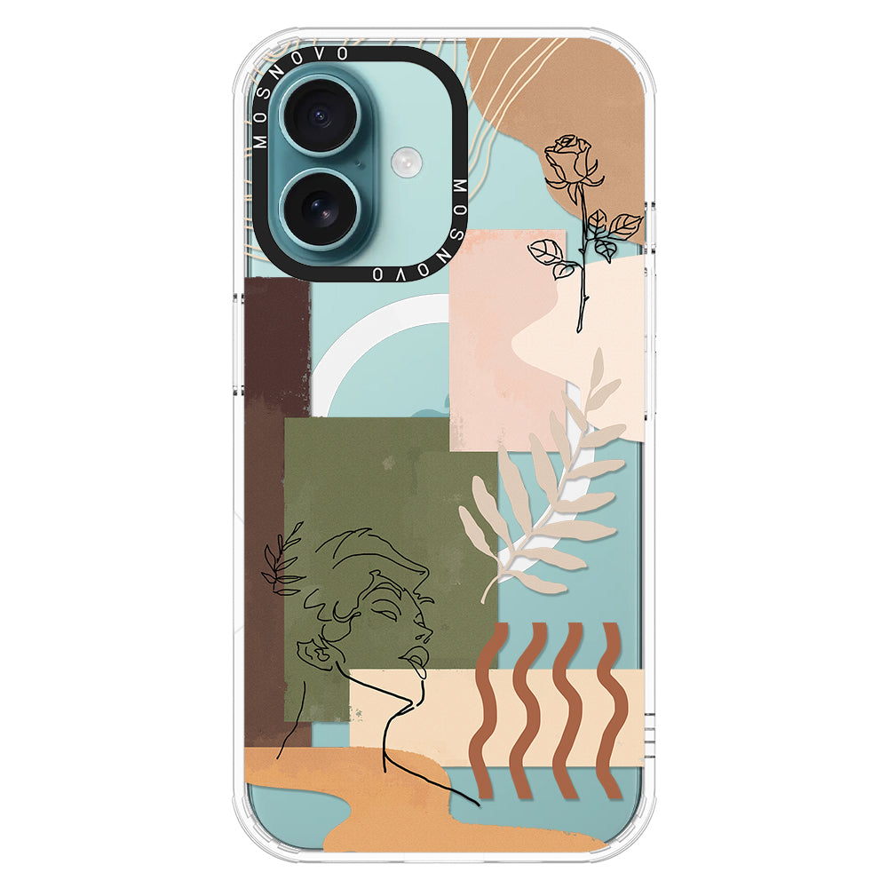 Modern Art Phone Case - iPhone 16 Case - MOSNOVO