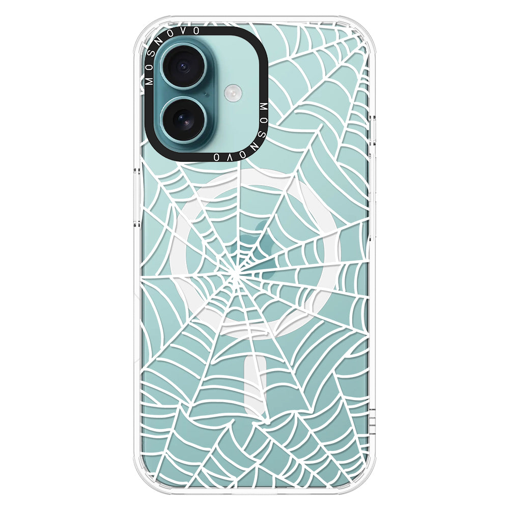 Spider Web Phone Case - iPhone 16 Plus Case - MOSNOVO