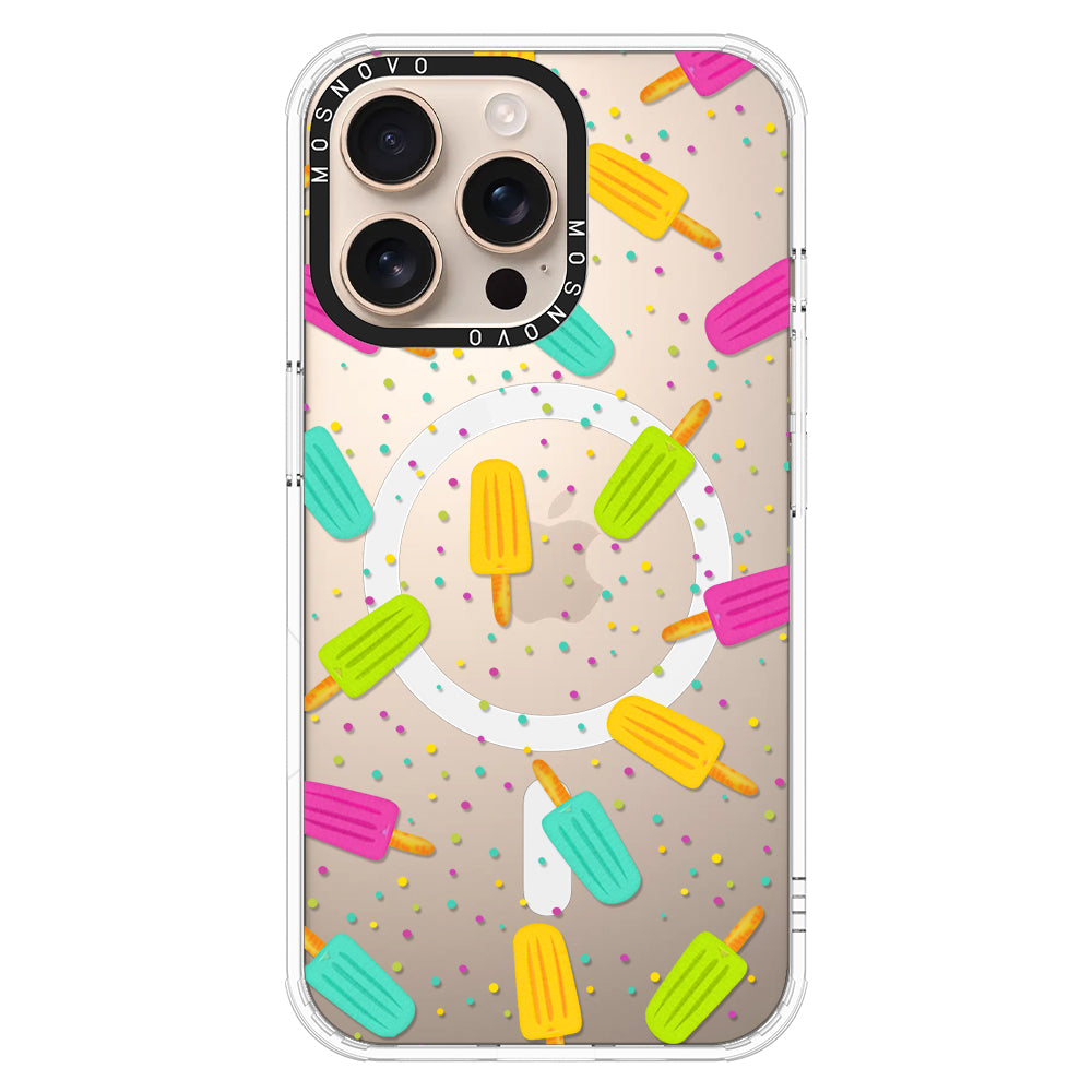 Rainbow Ice Pop Phone Case - iPhone 16 Pro Max Case - MOSNOVO