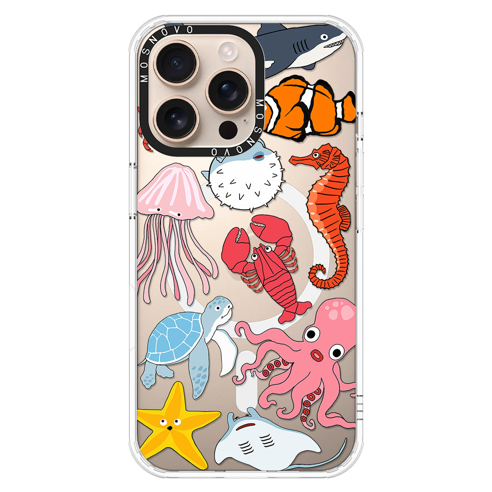 Sea World Phone Case - iPhone 16 Pro Max Case - MOSNOVO