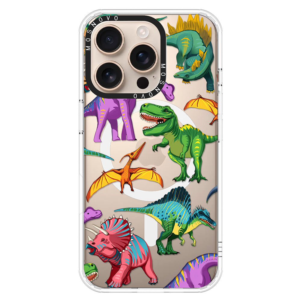 Dinosaur World Phone Case - iPhone 16 Pro Case - MOSNOVO