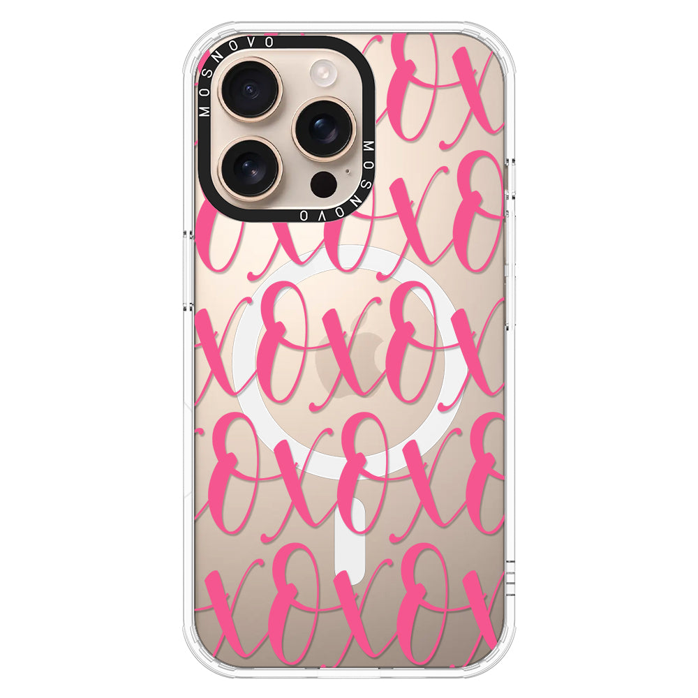 XOXO Phone Case - iPhone 16 Pro Max Case - MOSNOVO