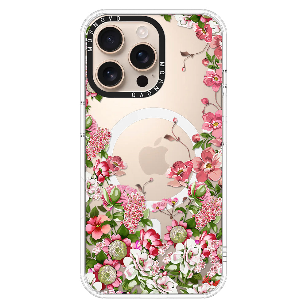 Blooms Phone Case - iPhone 16 Pro Max Case - MOSNOVO