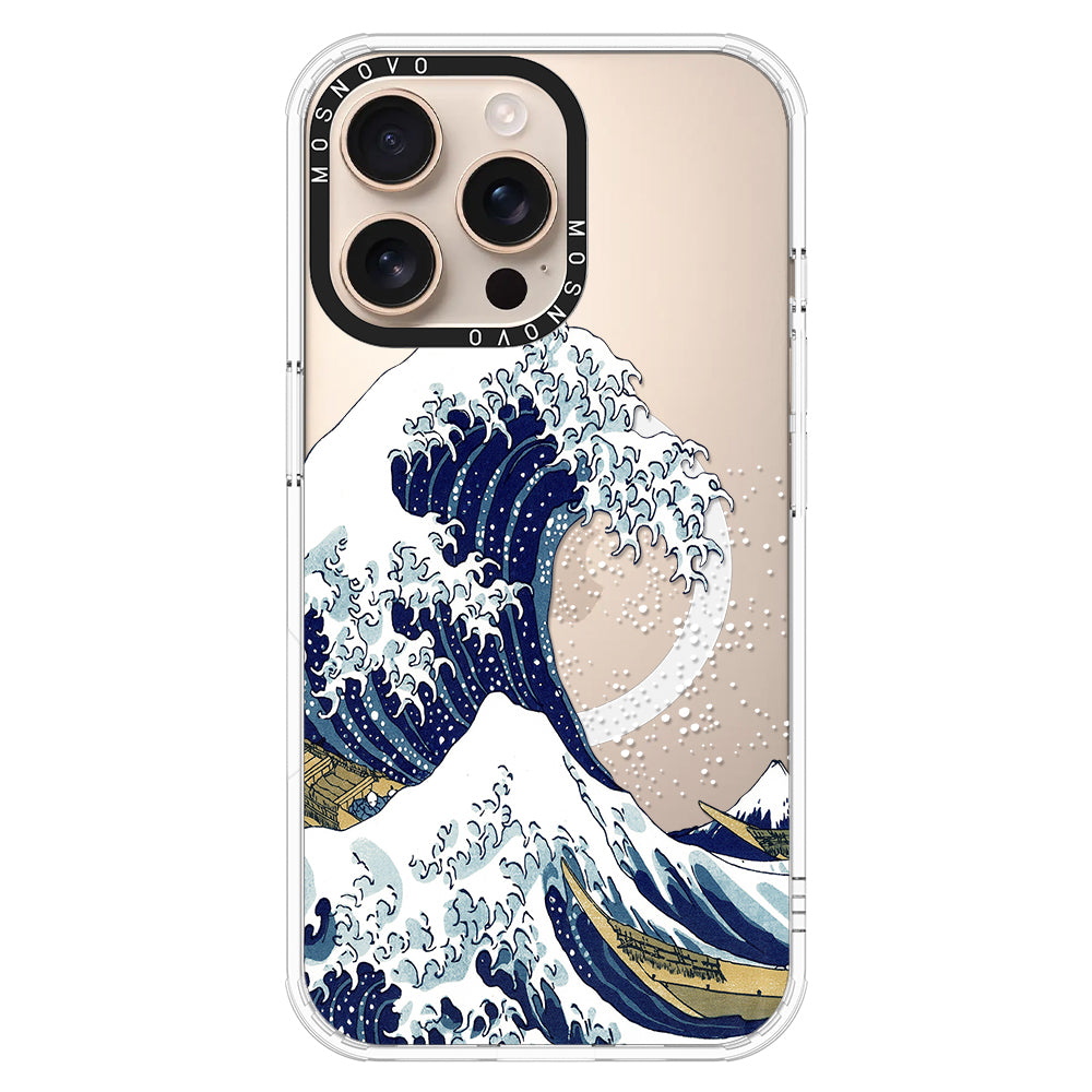 Great Wave Phone Case - iPhone 16 Pro Max Case - MOSNOVO