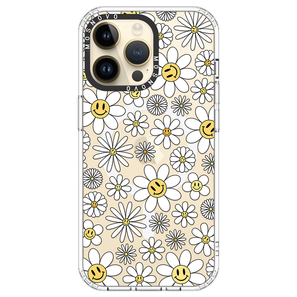 Happy Daisy Blooms Phone Case - iPhone 14 Pro Max Case