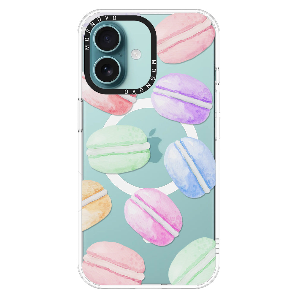 Pastel Macaron Phone Case - iPhone 16 Case - MOSNOVO