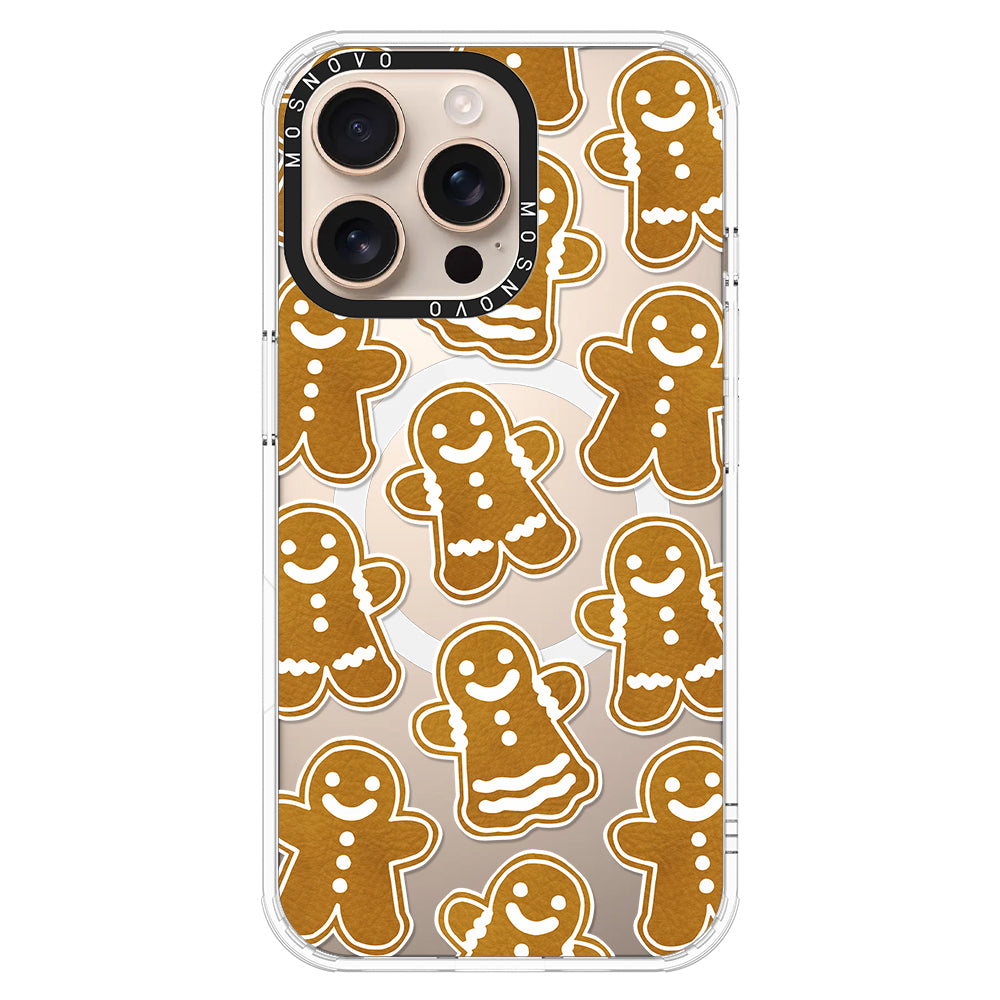 Ginger Breadman Phone Case - iPhone 16 Pro Max Case - MOSNOVO