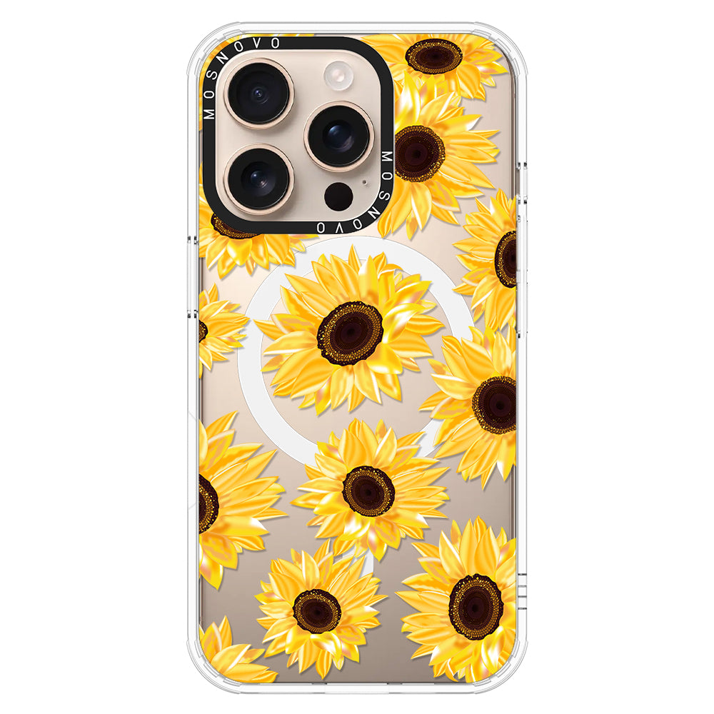 Sunflowers Phone Case - iPhone 16 Pro Case - MOSNOVO