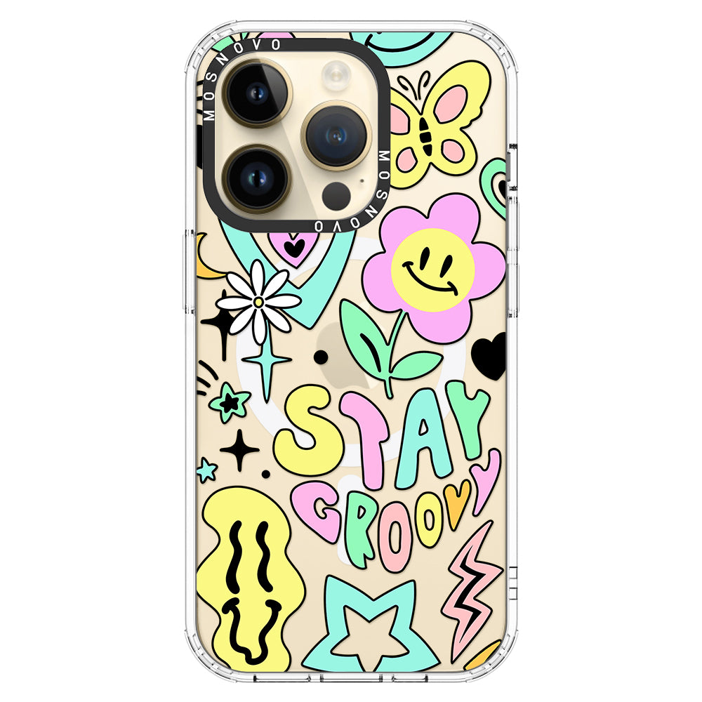 Stay Groovy Phone Case - iPhone 14 Pro Case