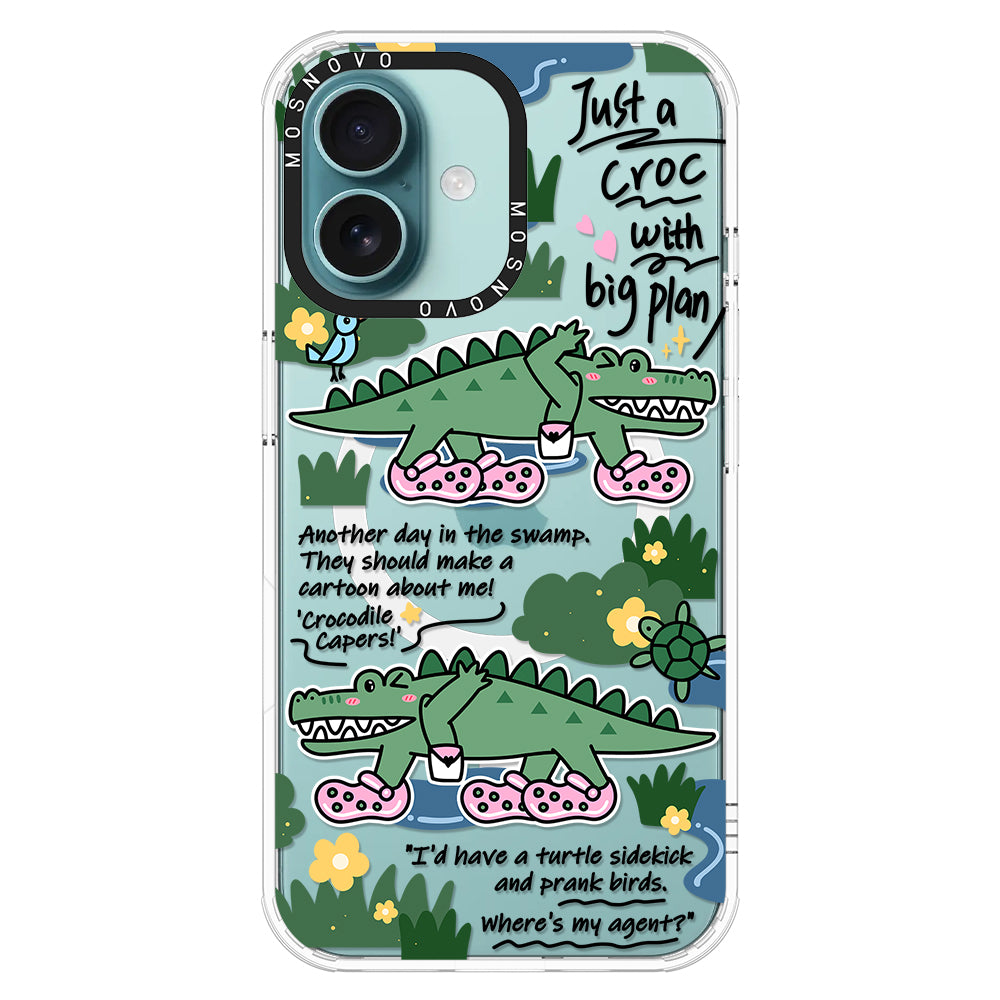 Croc with Big Plan Phone Case - iPhone 16 Case