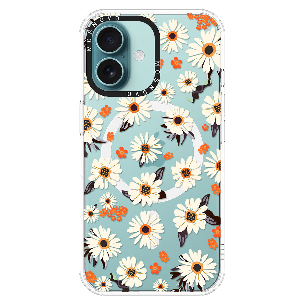 Spring Daisy Phone Case - iPhone 16 Plus Case - MOSNOVO