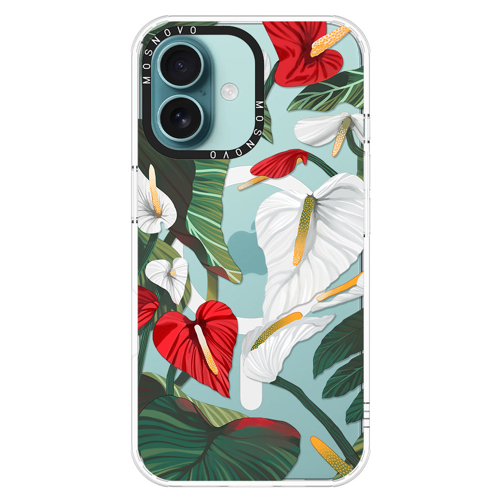 Anthurium Phone Case - iPhone 16 Case - MOSNOVO