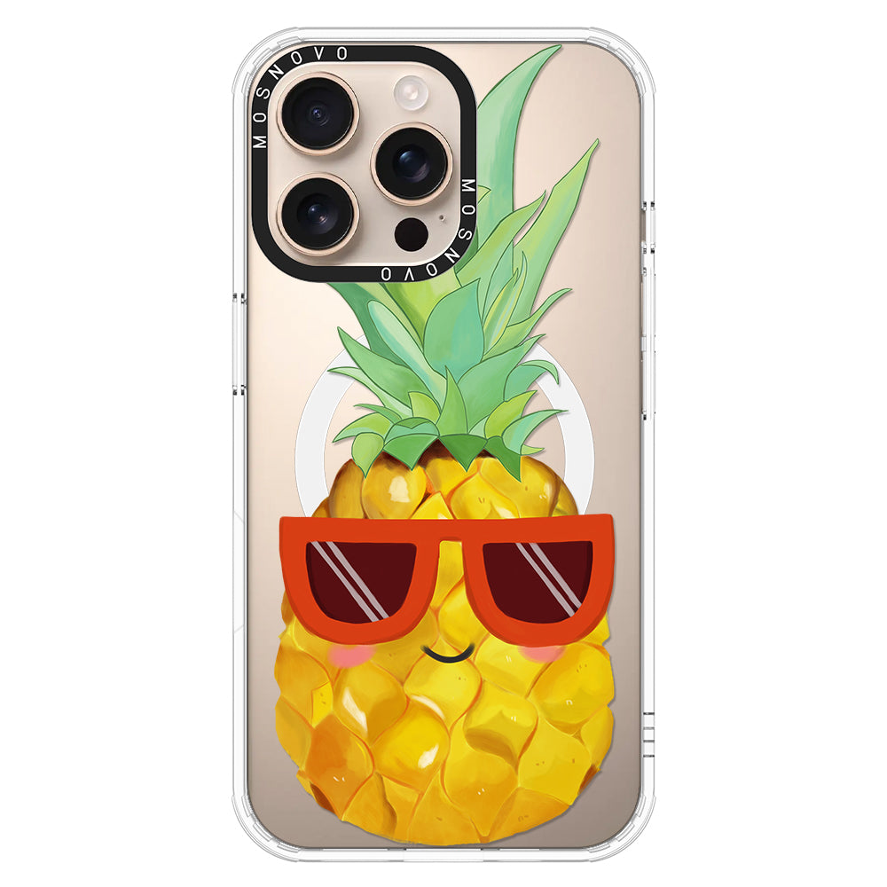 Cool Pineapple Phone Case - iPhone 16 Pro Max Case - MOSNOVO