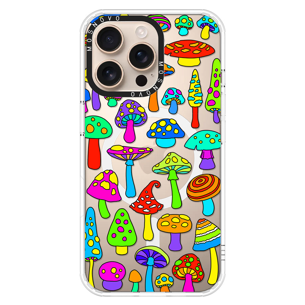 Wild Mushroom Phone Case - iPhone 16 Pro Max Case - MOSNOVO