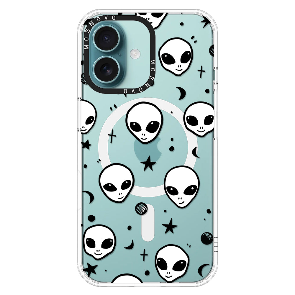 Cute Alien Phone Case - iPhone 16 Case - MOSNOVO