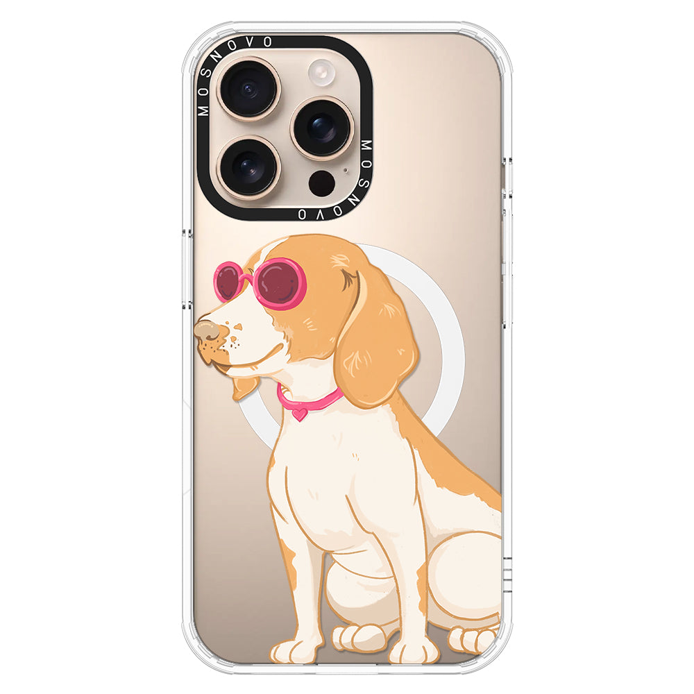 Cute Beagle Phone Case - iPhone 16 Pro Max Case - MOSNOVO