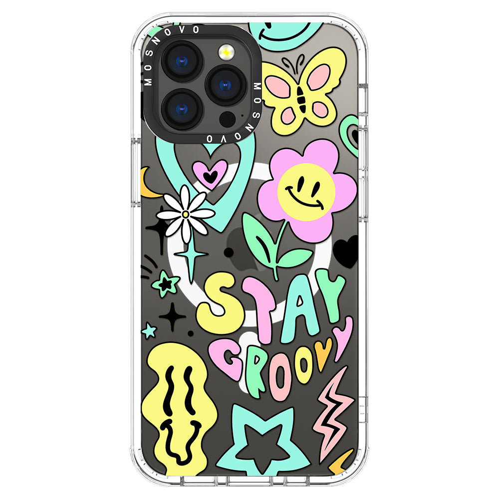 Stay Groovy Phone Case - iPhone 13 Pro Max Case