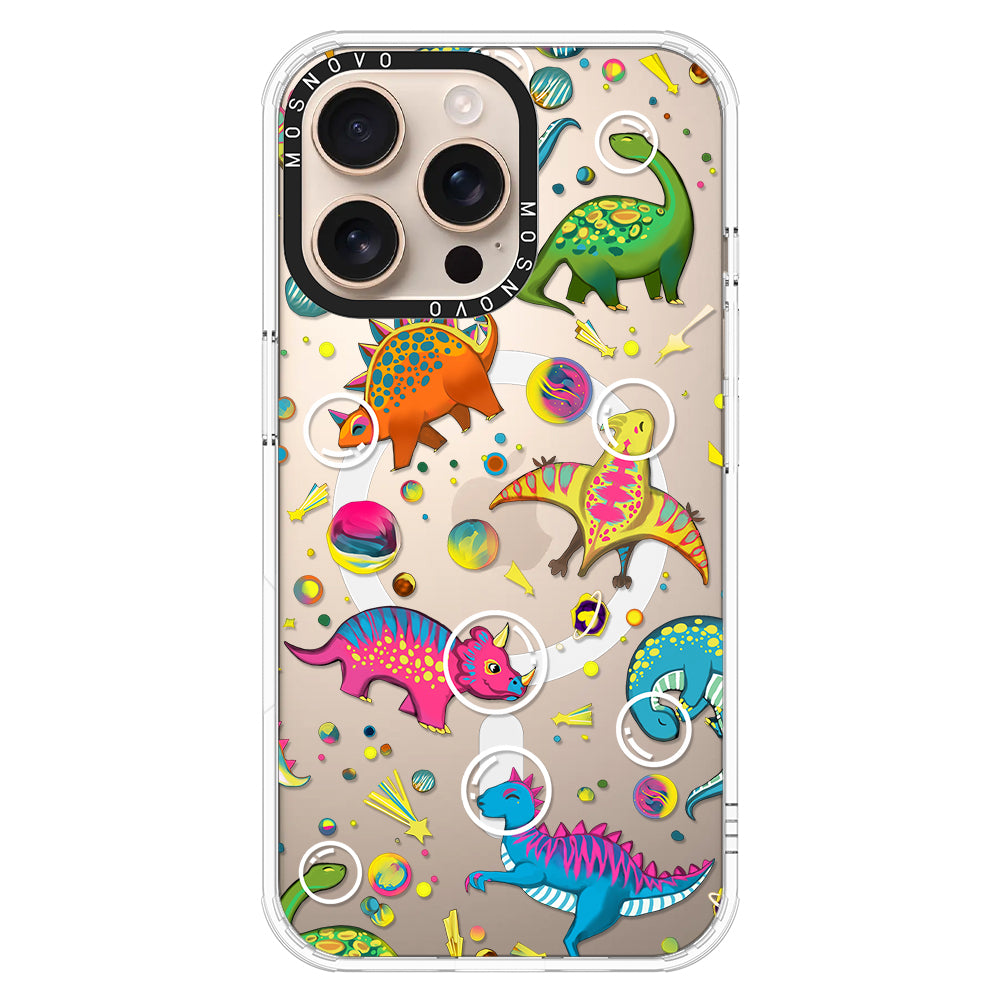 Dinosaur Planet Phone Case - iPhone 16 Pro Max Case - MOSNOVO