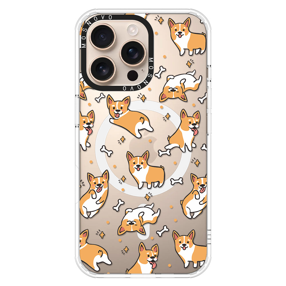 Corgi Phone Case - iPhone 16 Pro Max Case - MOSNOVO