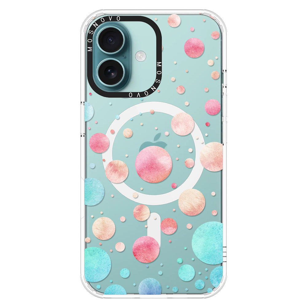 Colorful Bubbles Phone Case - iPhone 16 Plus Case - MOSNOVO