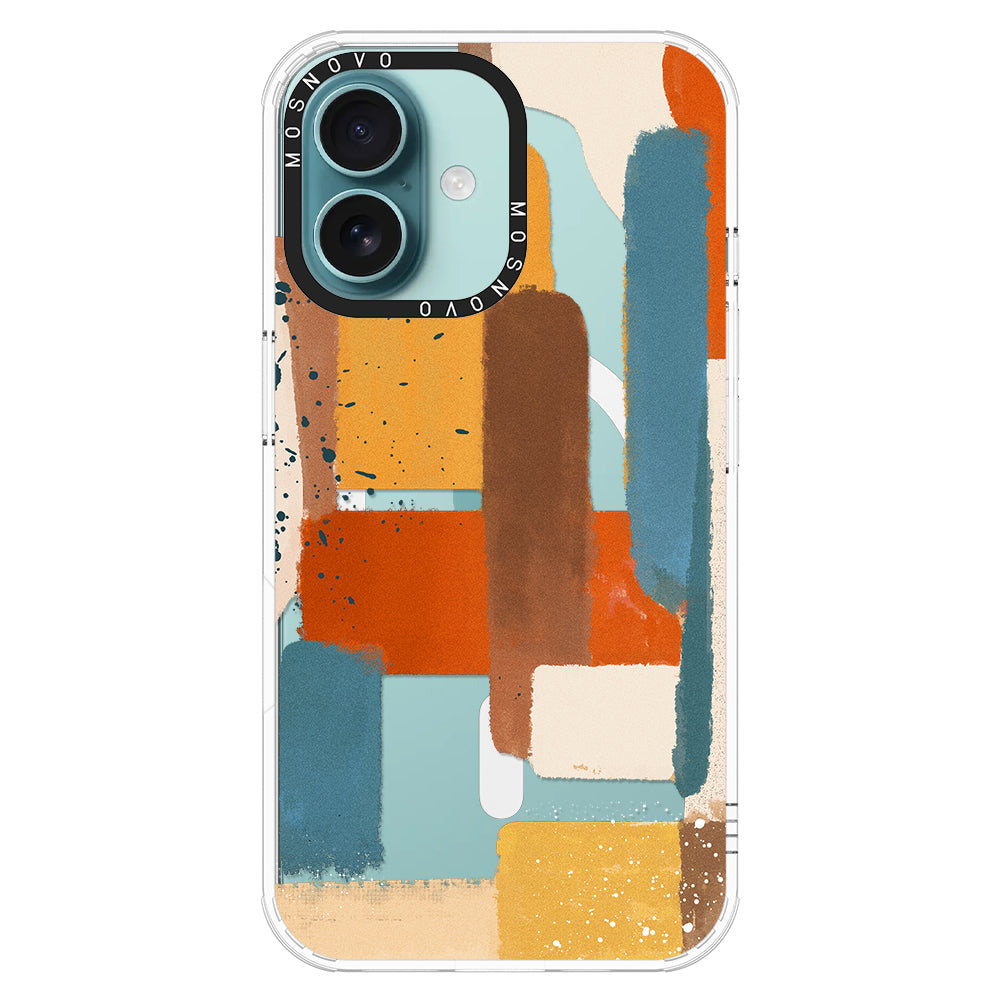 Modern Abstract Artwork Phone Case - iPhone 16 Plus Case - MOSNOVO