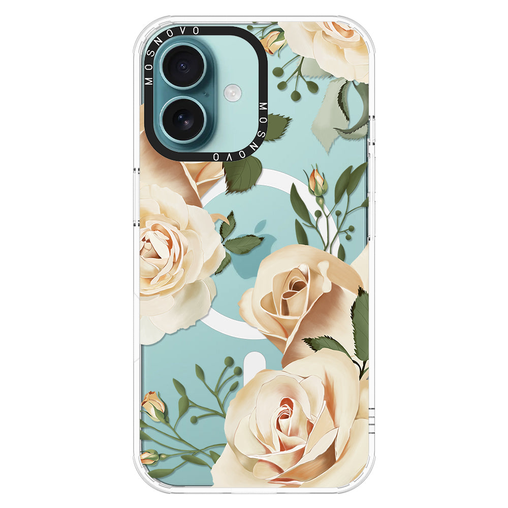 Champagne Roses Phone Case - iPhone 16 Case - MOSNOVO