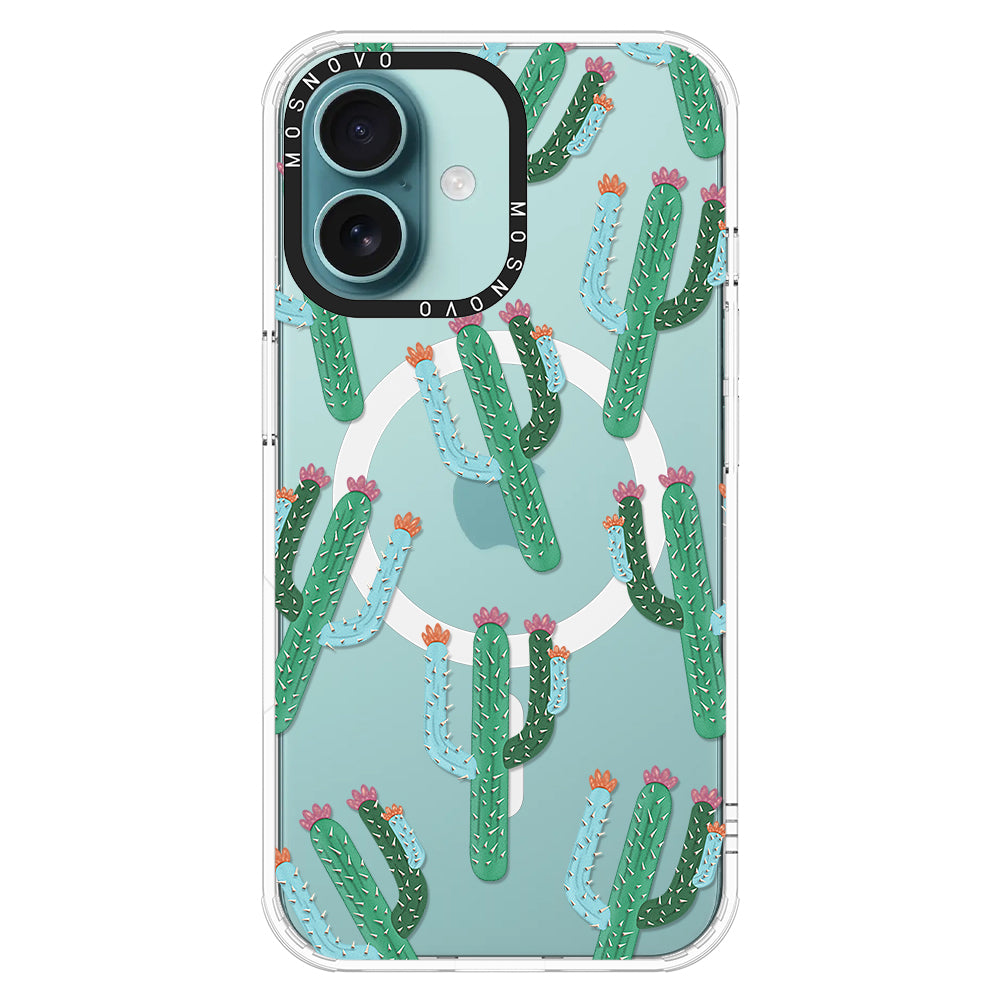 Cactus Phone Case - iPhone 16 Plus Case - MOSNOVO