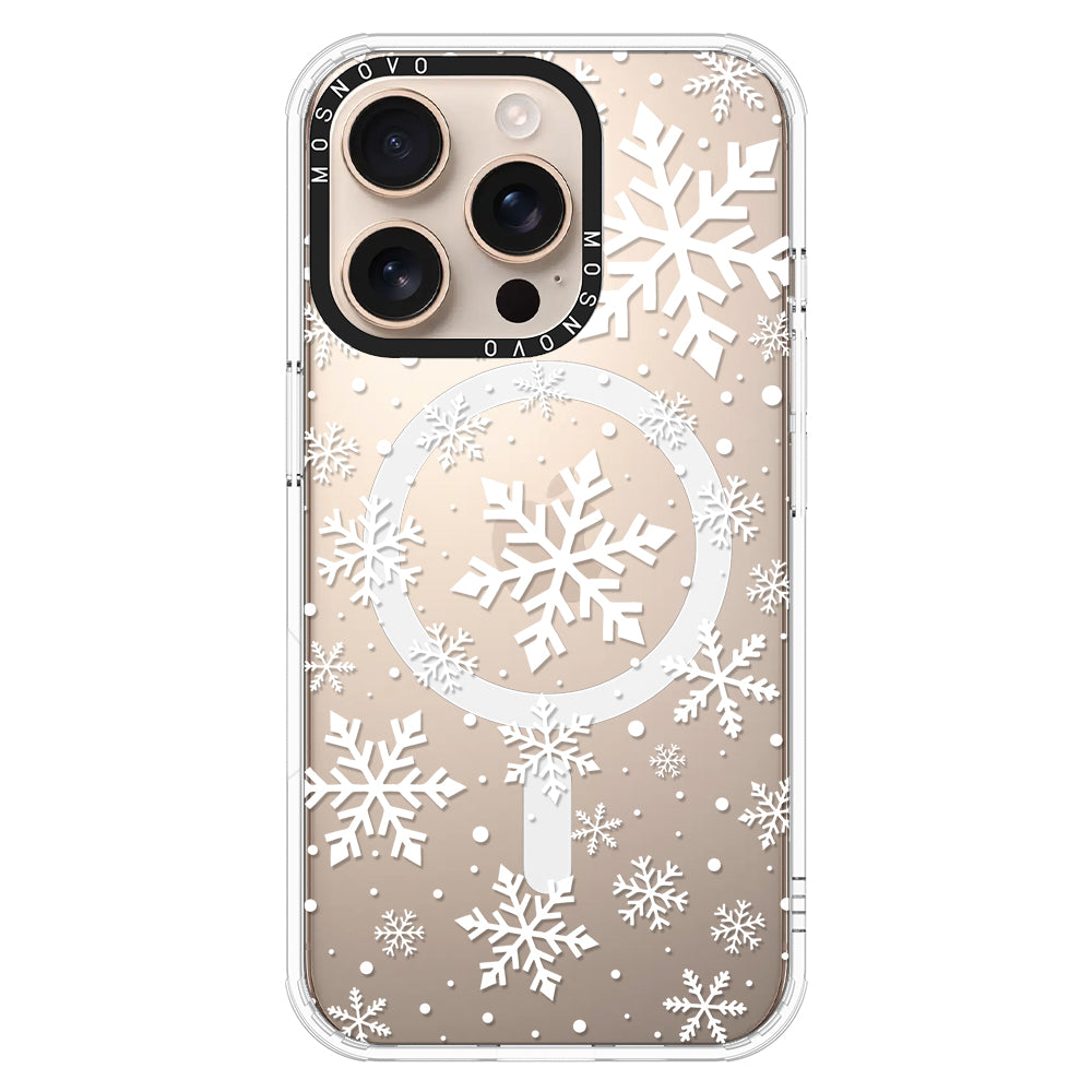 Snowflake Phone Case - iPhone 16 Pro Case - MOSNOVO