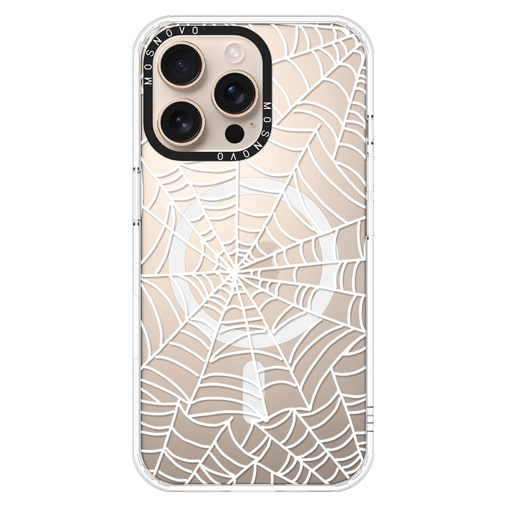 Spider Web Phone Case - iPhone 16 Pro Max Case - MOSNOVO