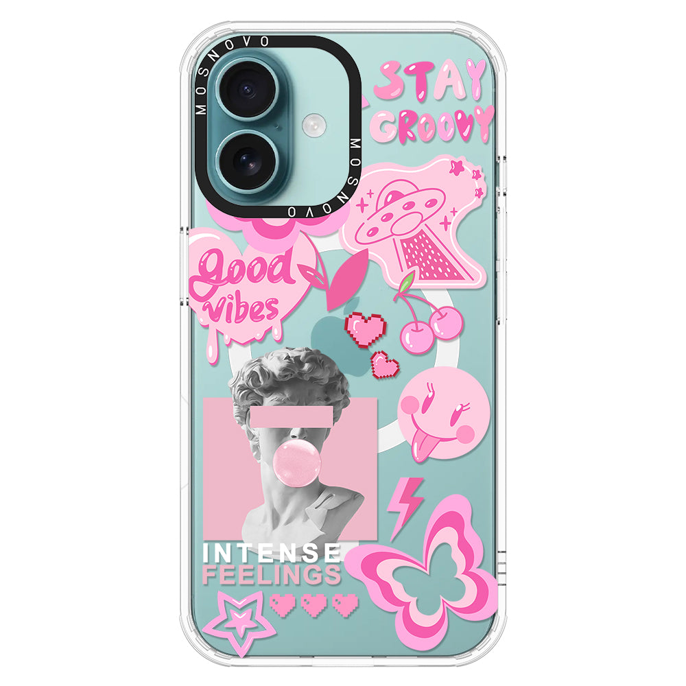 Pink Culture Phone Case - iPhone 16 Plus Case