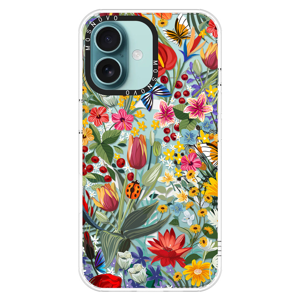 In The Garden Phone Case - iPhone 16 Case - MOSNOVO